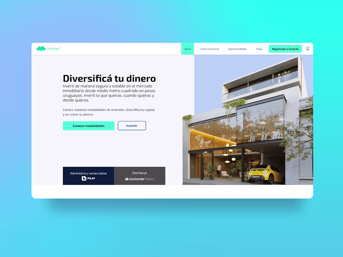 Cover image for Investments platoform
