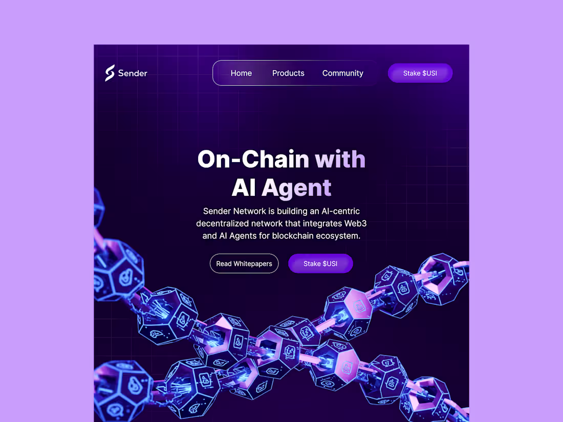 Cover image for Redesign and Development of Sender Network's Product Site