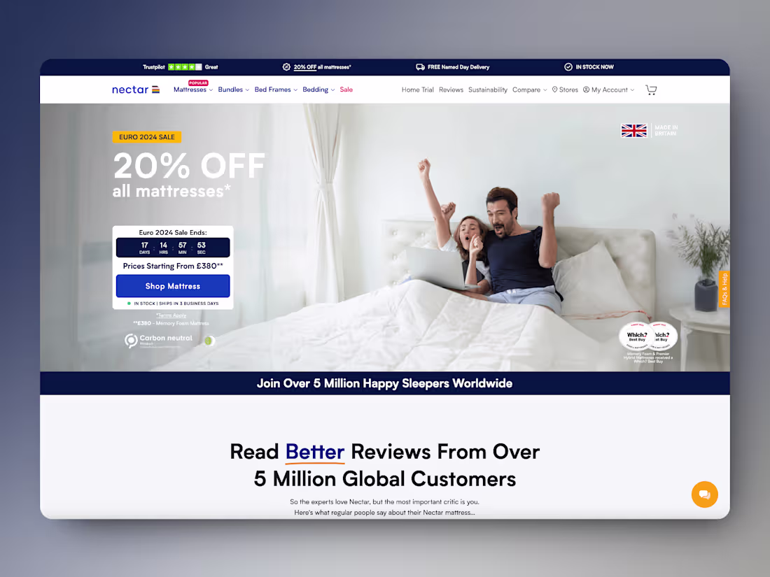 Cover image for Nectar - Shopify Plus Theme Design & Custom Development