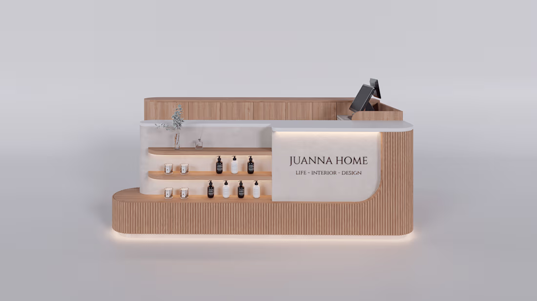 Cover image for MALL KIOSK DESIGN + 3D RENDERS