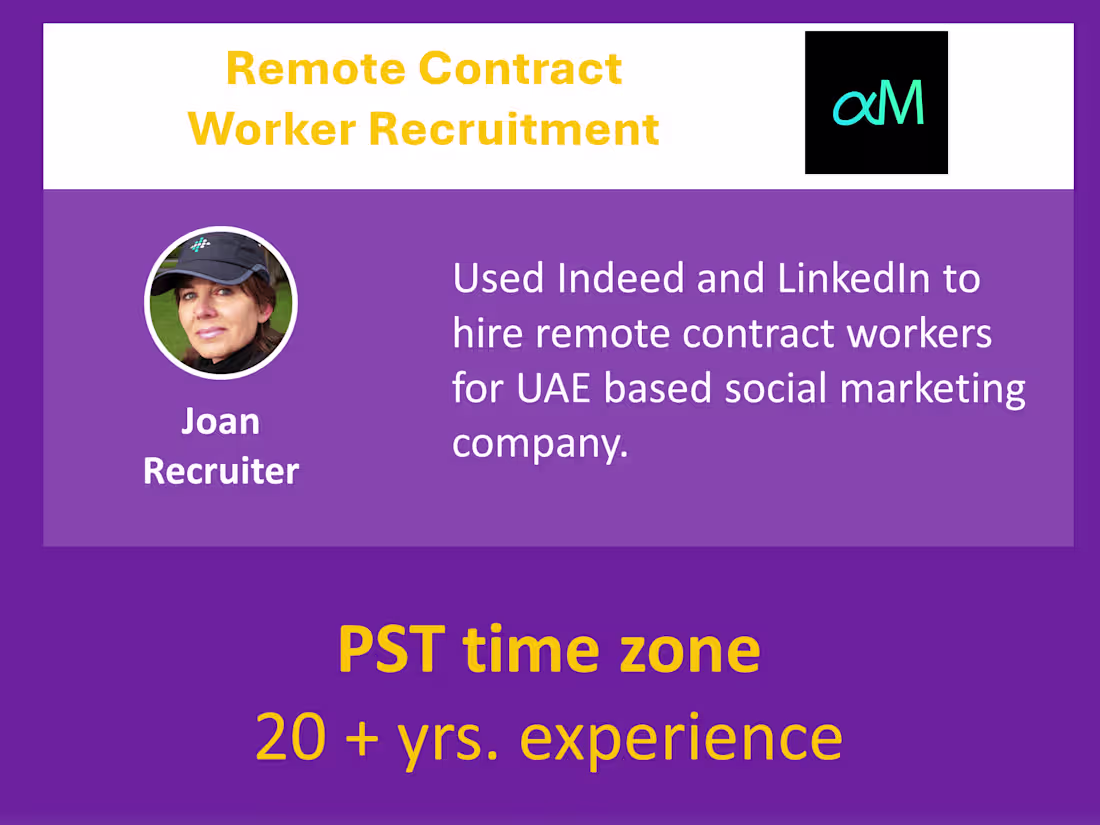 Cover image for Remote Contract Worker Hiring