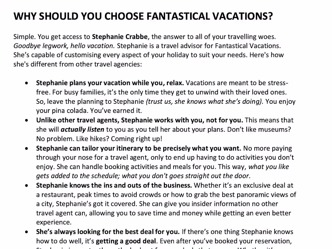 Cover image for About Me/Biography Writer