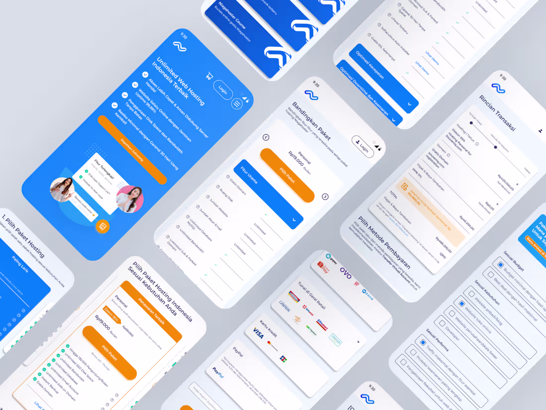 Cover image for 💻 Niagahoster Checkout Flow Redesign 💻