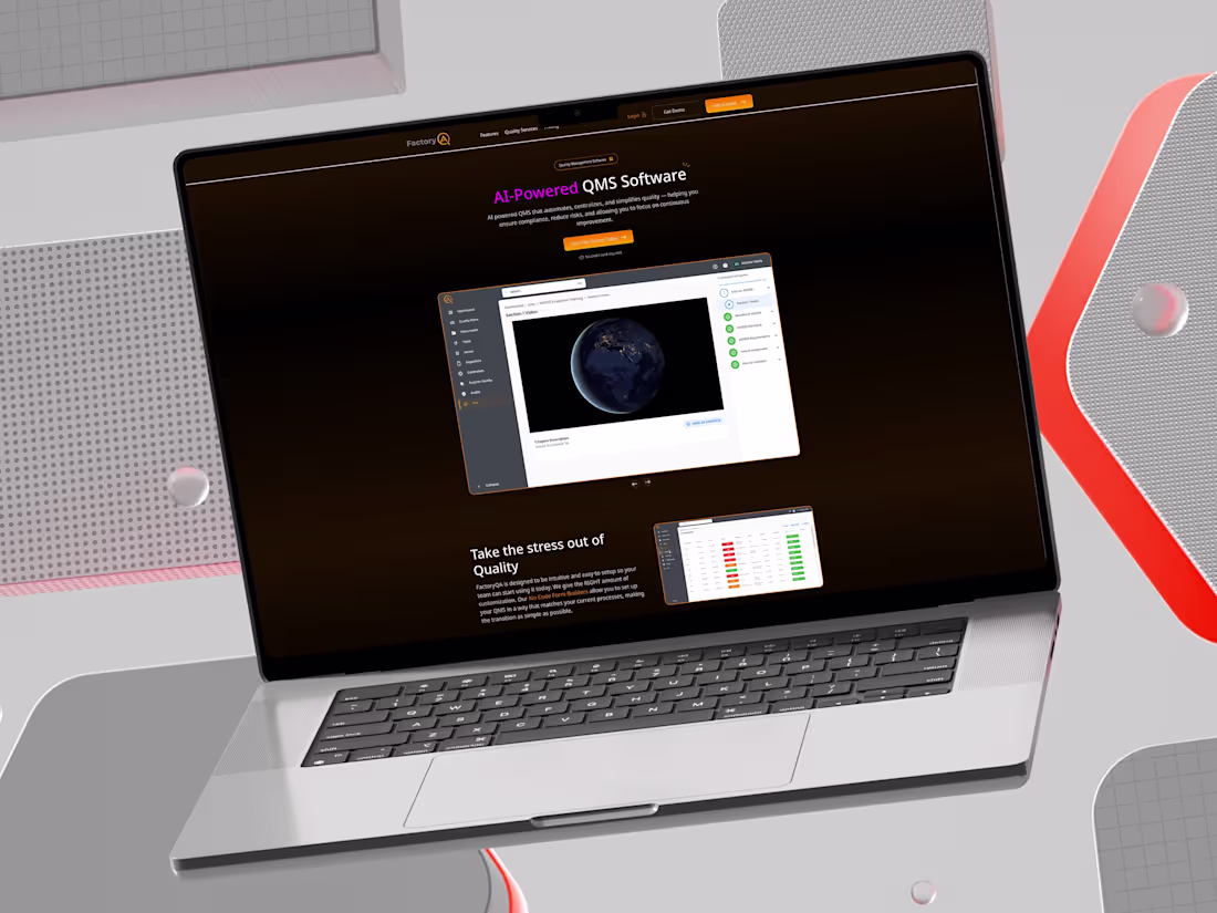 Cover image for FactoryQA: Quality Management Software