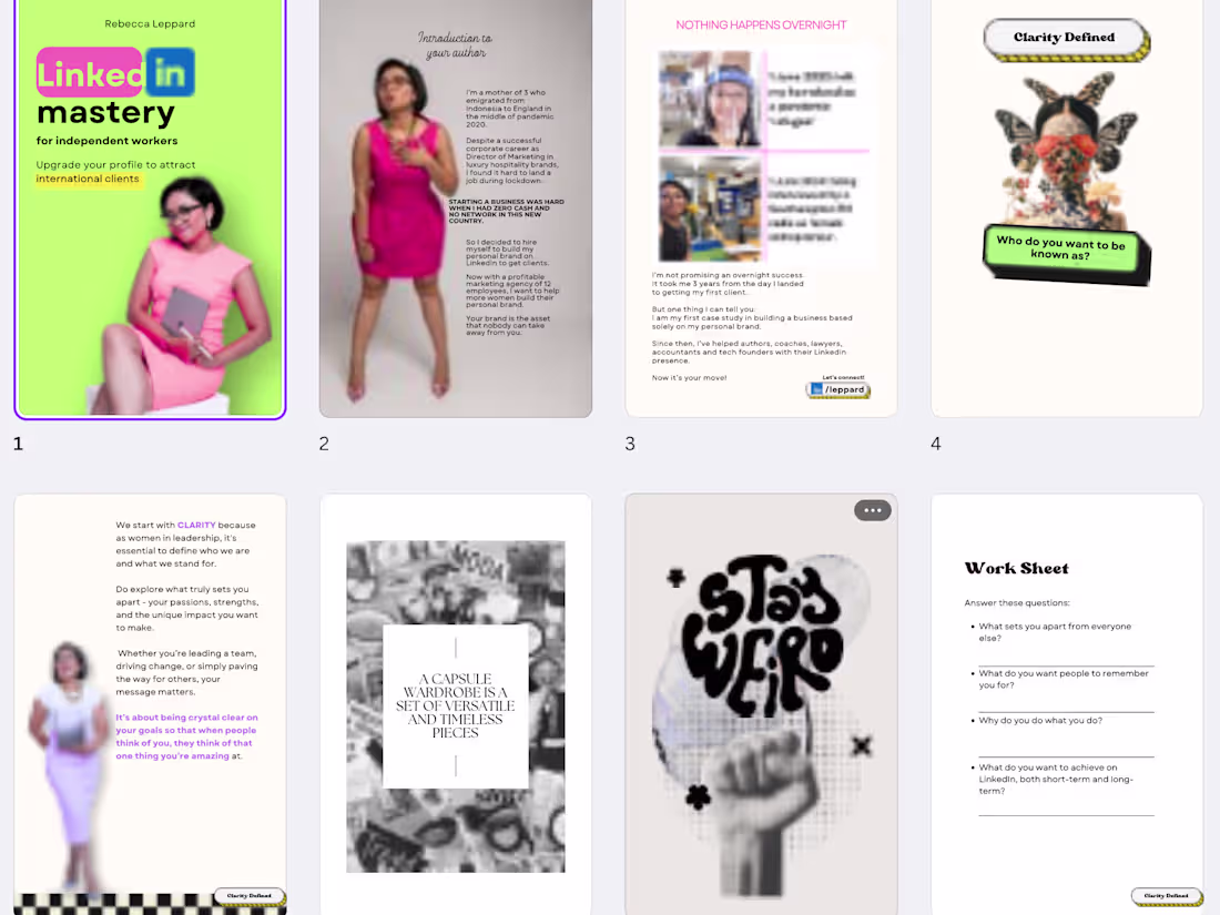 Cover image for Linkedin Mastery E-book