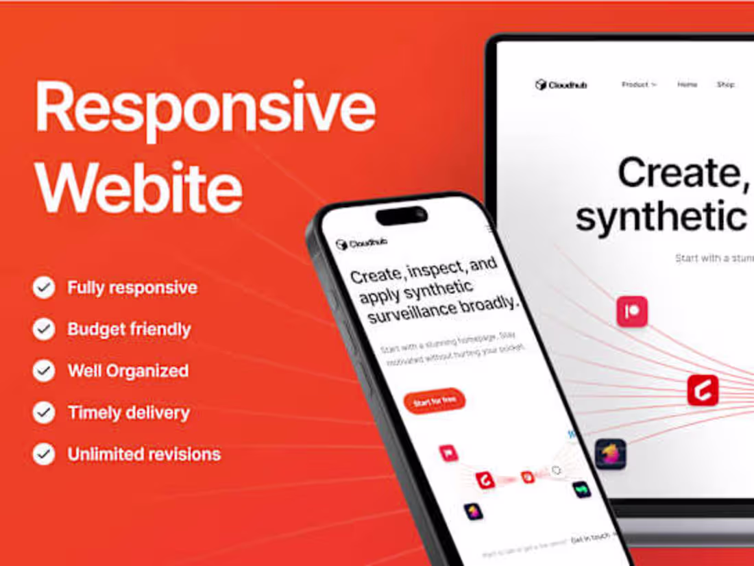 Cover image for I will Design And Develop Website Using Figma & Framer