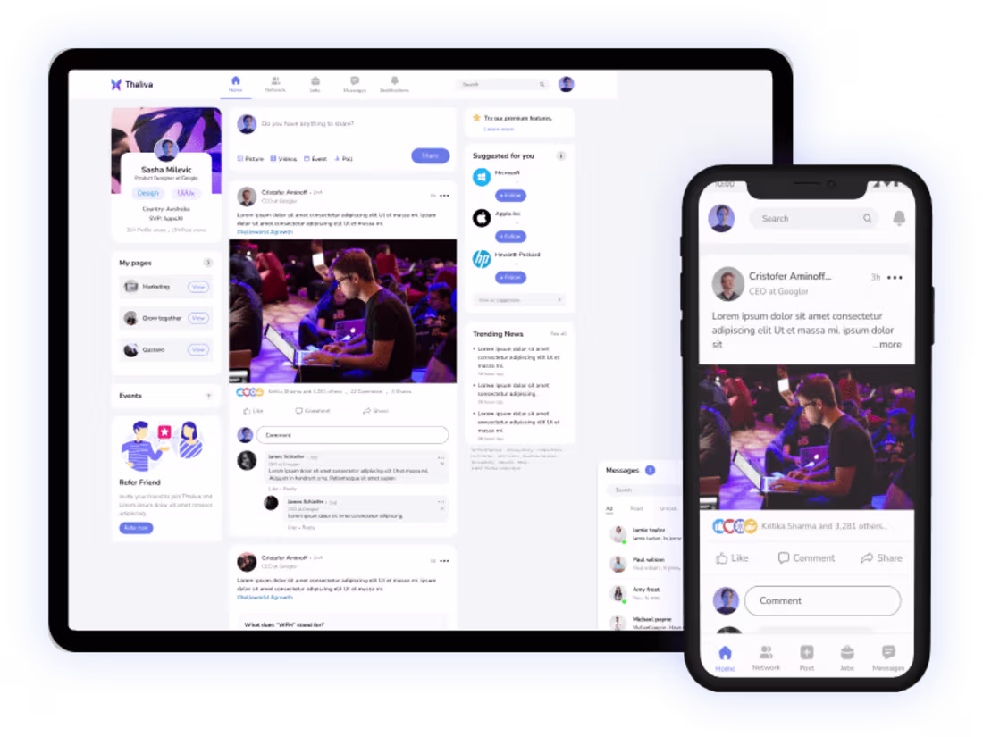 Cover image for Thaliva