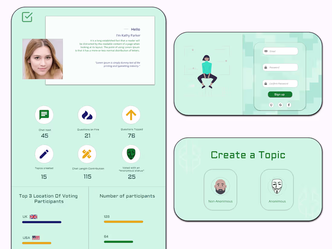 Cover image for Social network app redesign