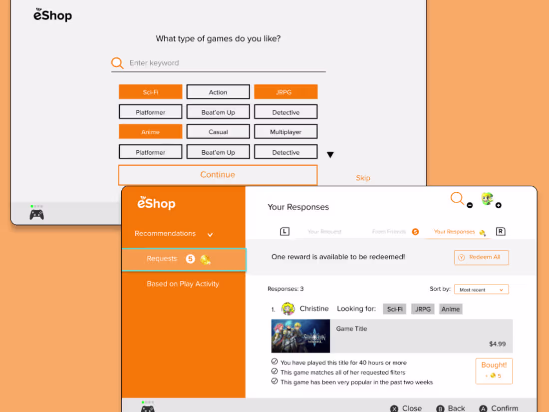 Cover image for Nintendo eShop *Student Project*