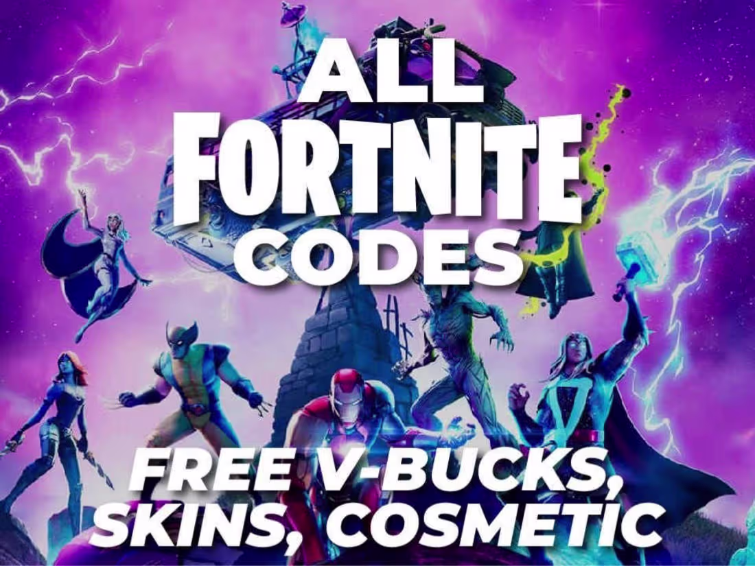 Cover image for New Skins, Free V-Bucks Generator Full List Fortnite Promo Code,