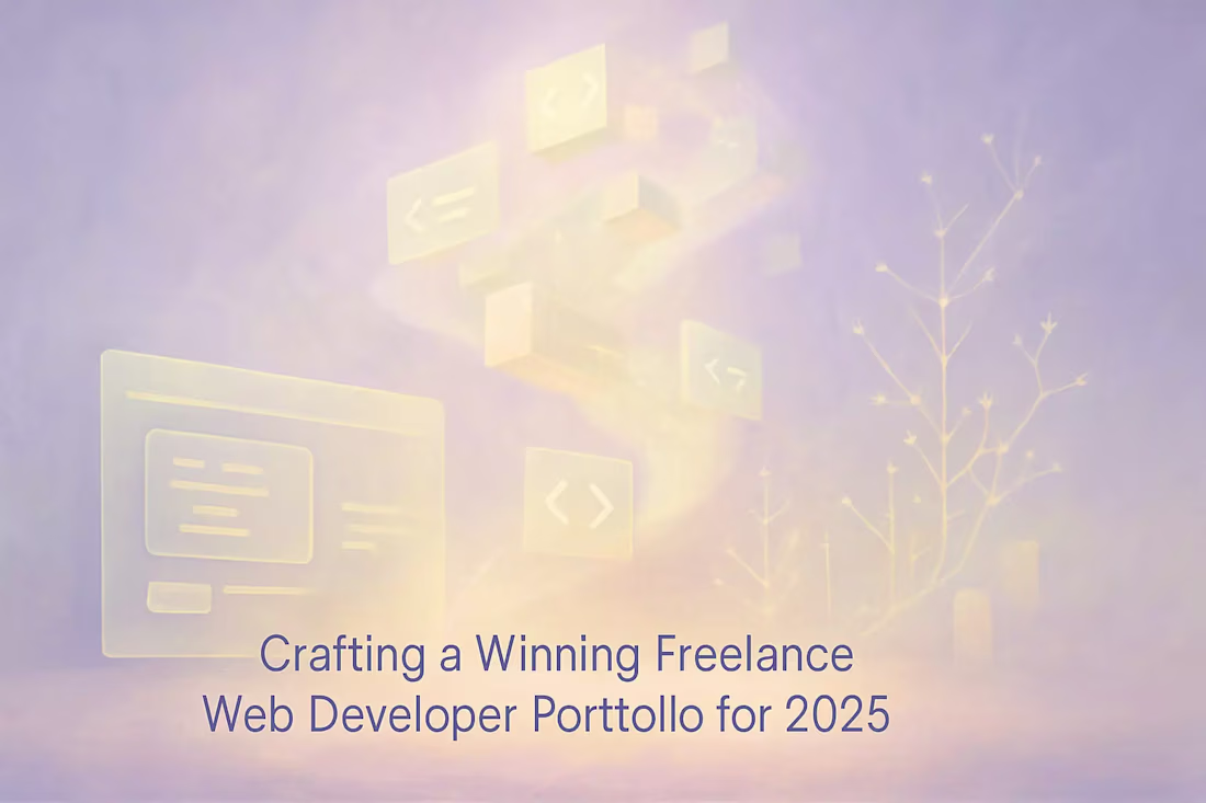Cover image for Crafting a Winning Freelance Web Developer Portfolio for 2025