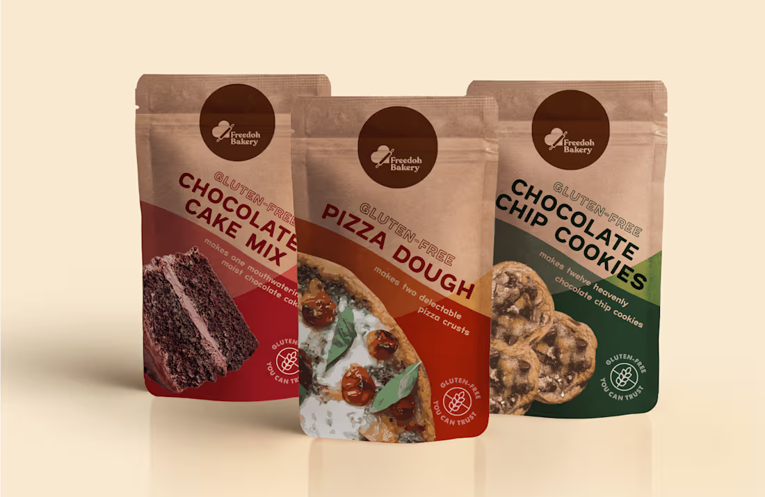 Cover image for Branding Design - Freedoh Bakery