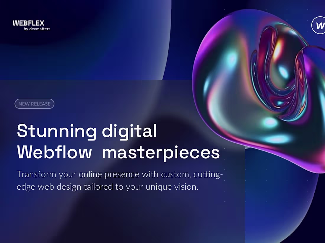 Cover image for Webflow Landing Page (Development) 