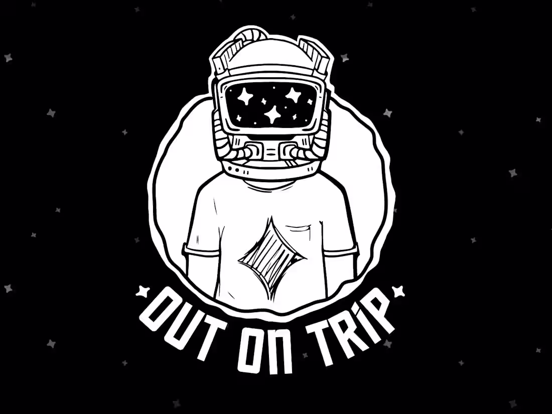 Cover image for Out on Trip logo design.