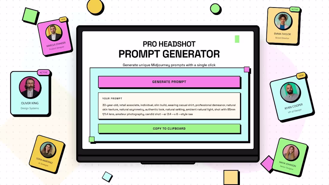 Cover image for Working on a quick tool that helps designers generate Midjou...
