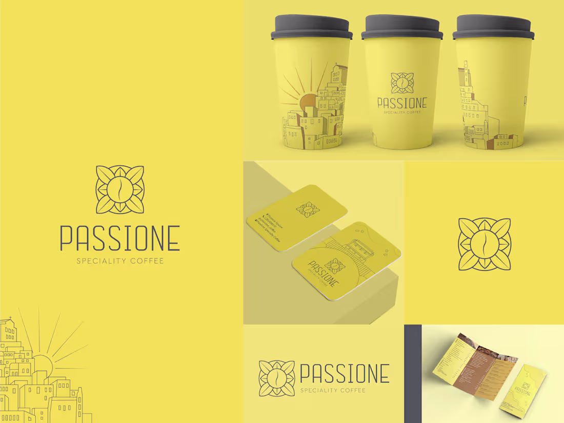 Cover image for Passione Cafe Branding
