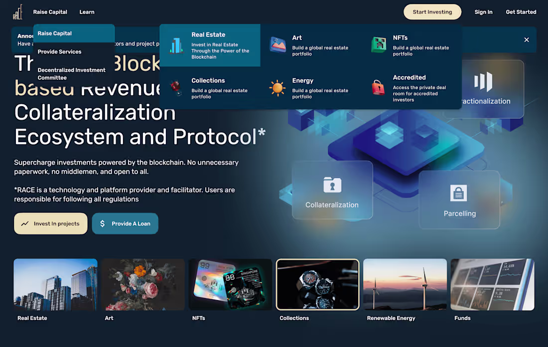 Cover image for RACE - UI/UX Design