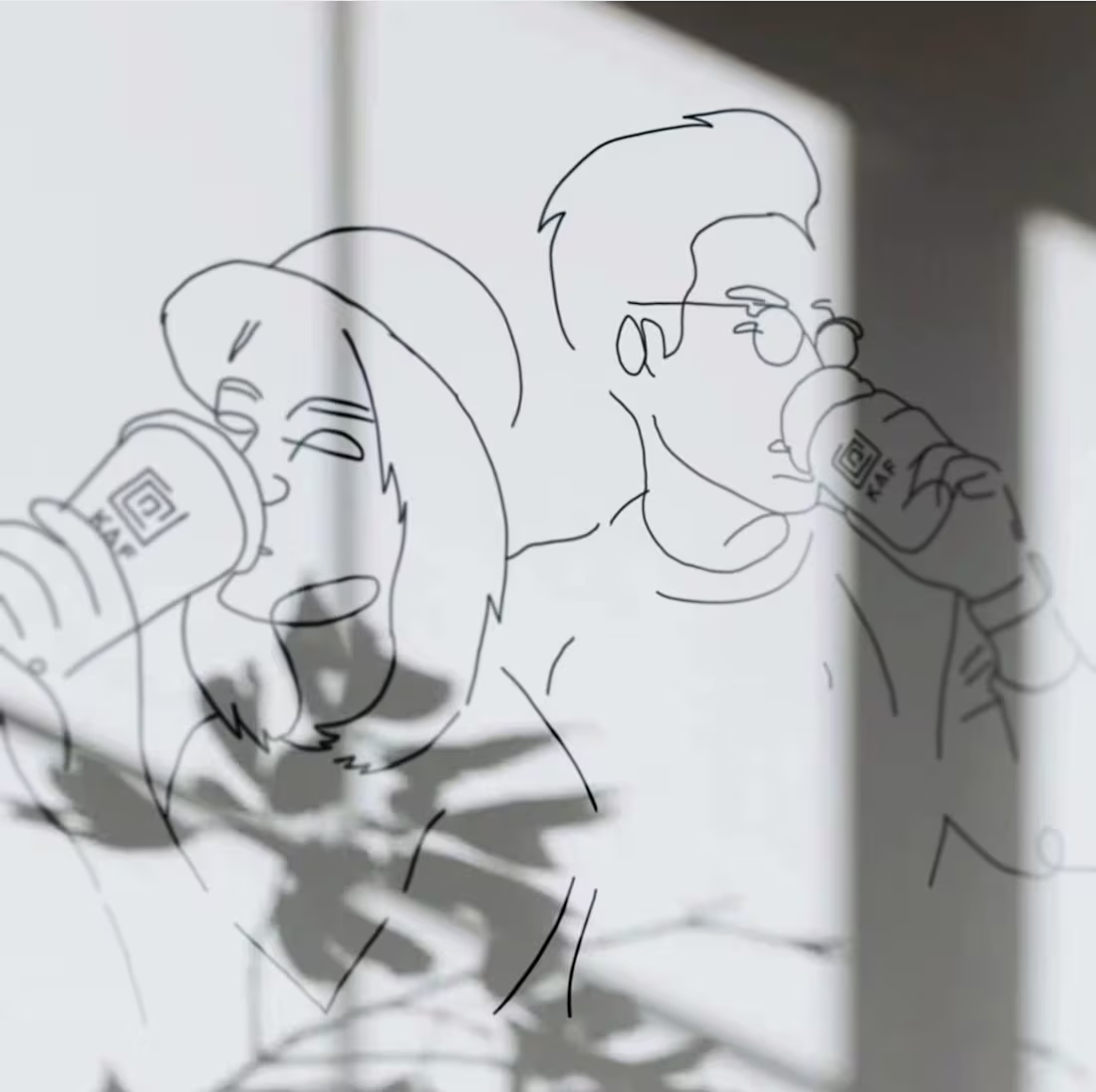 Cover image for KAF COFFEE Shop + Mural Design & Branding