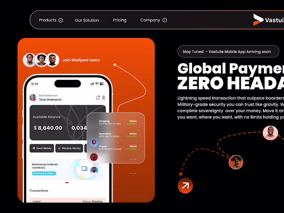 Cover image for Vastuile Website 