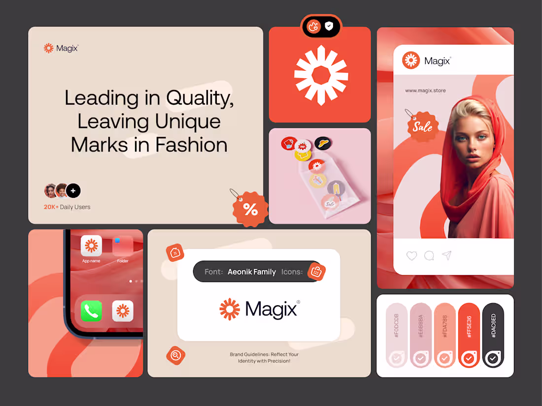 Cover image for Magix Brand Presentation