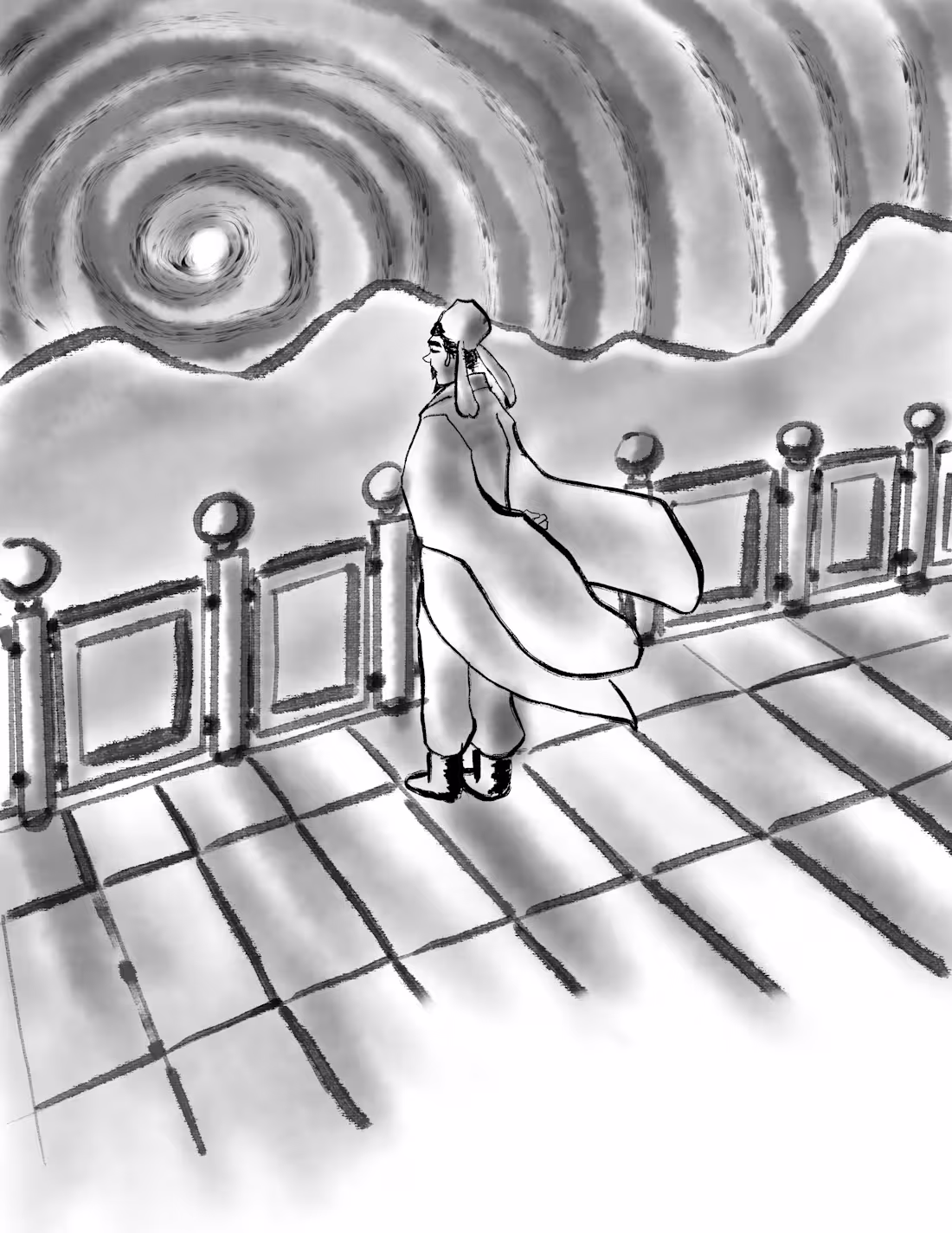 Cover image for Upcoming Book: 100 Drawings of 
Tang Dynasty Poems