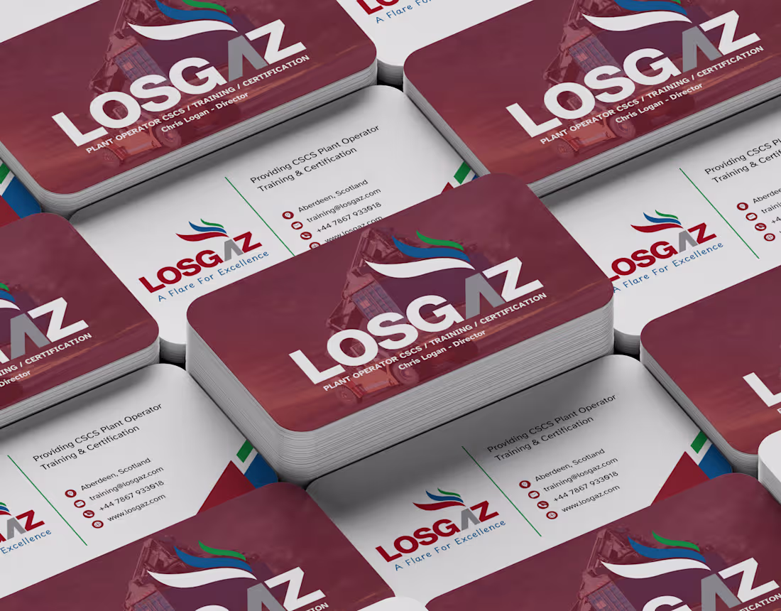 Cover image for Business Card Design for LOSGAZ