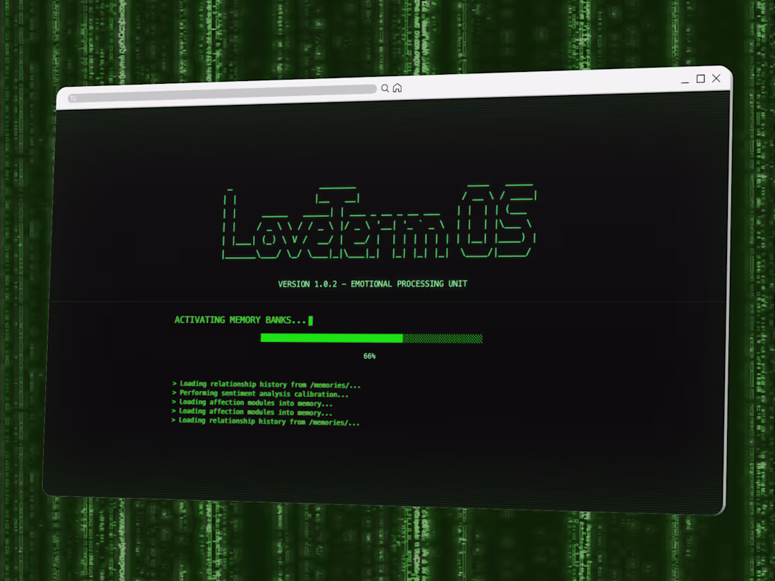 Cover image for LoveTerm OS: Retro-Modern Terminal Experience