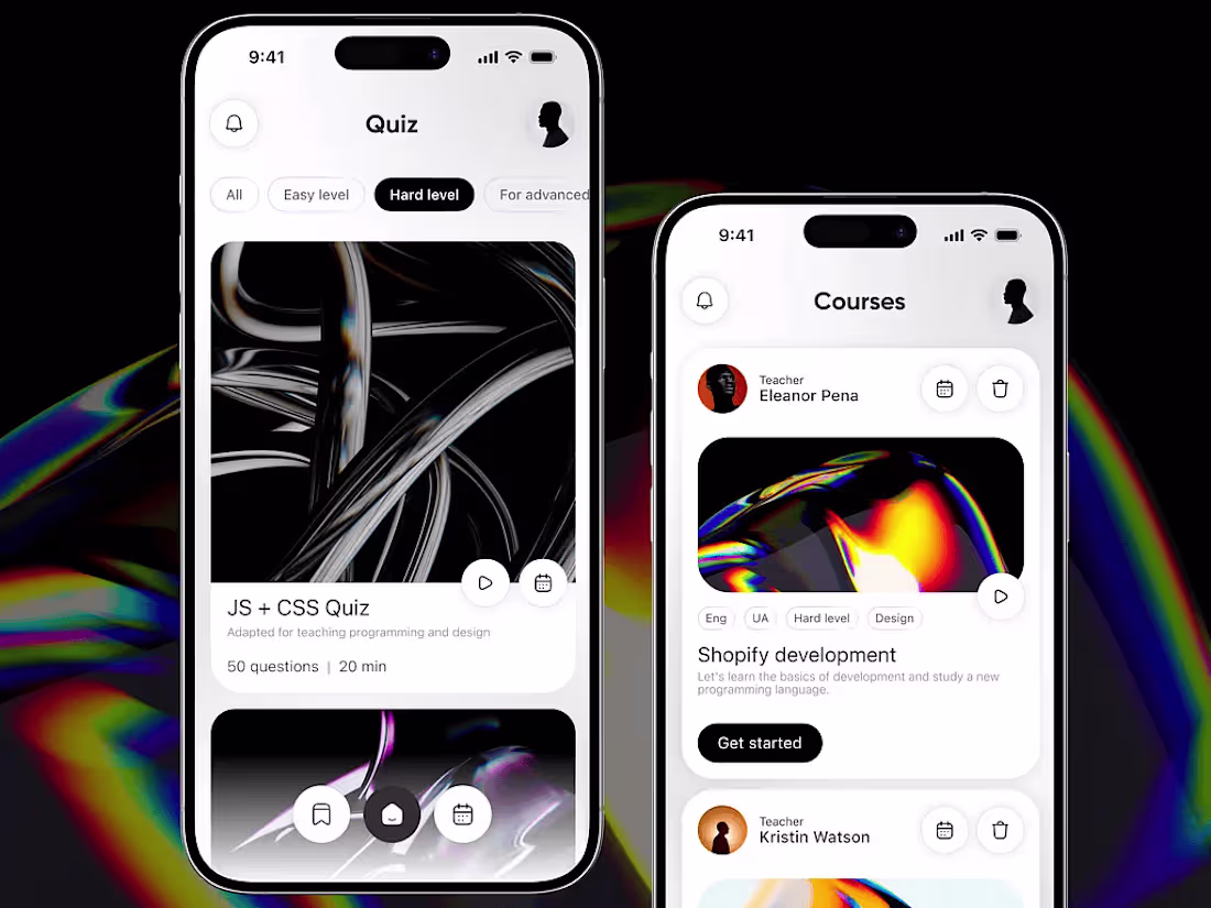 Cover image for Mobile EdTech App Features Design