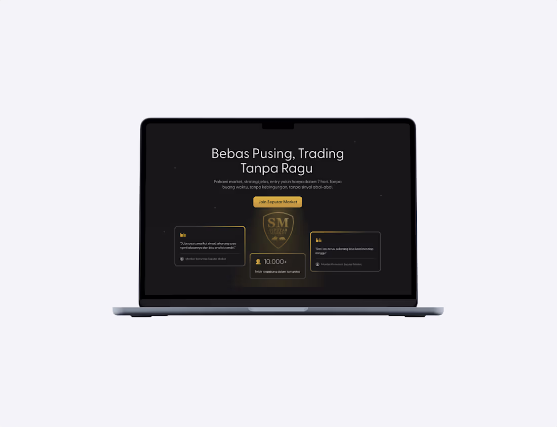 Cover image for Seputar Market Landing Page