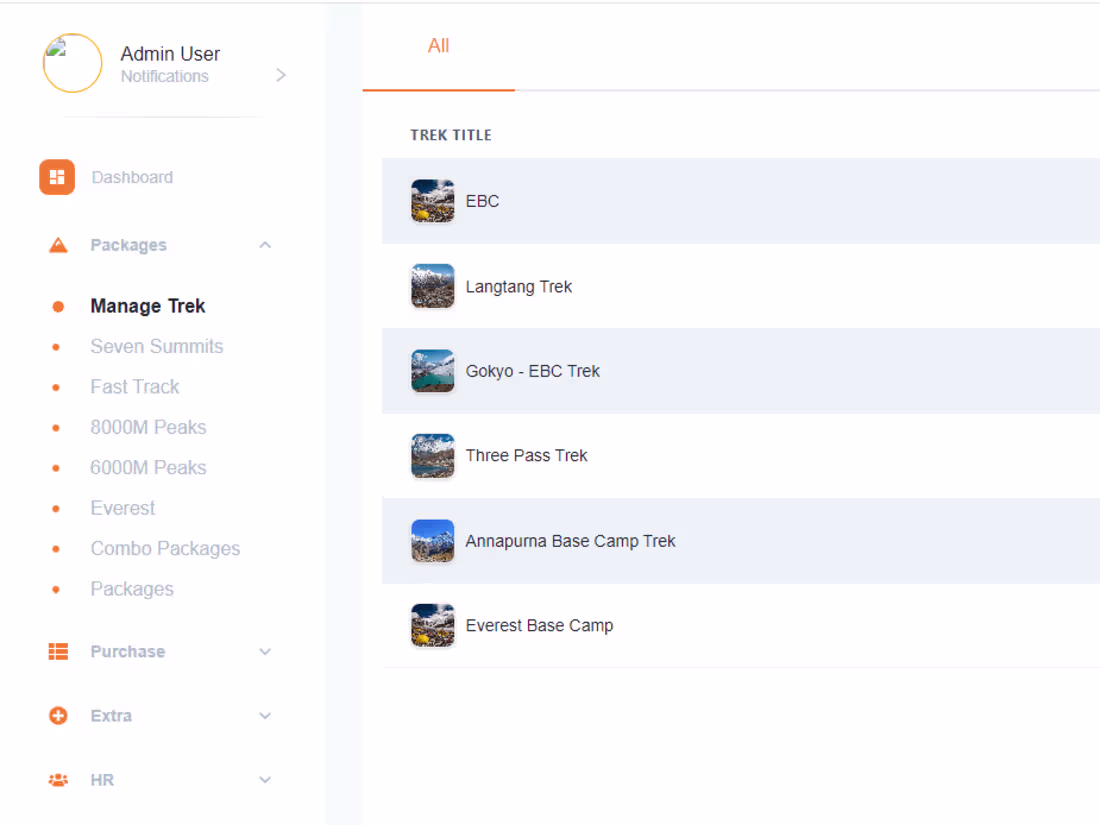 Cover image for Expedition Management System