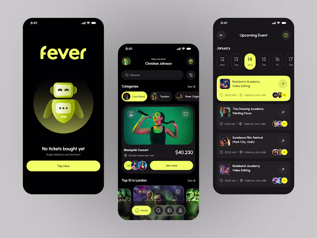 Cover image for Event Discovery and Ticket Booking App Redesign