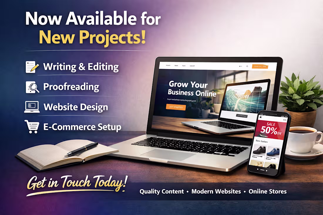 Cover image for Available for new projects 🚀
I