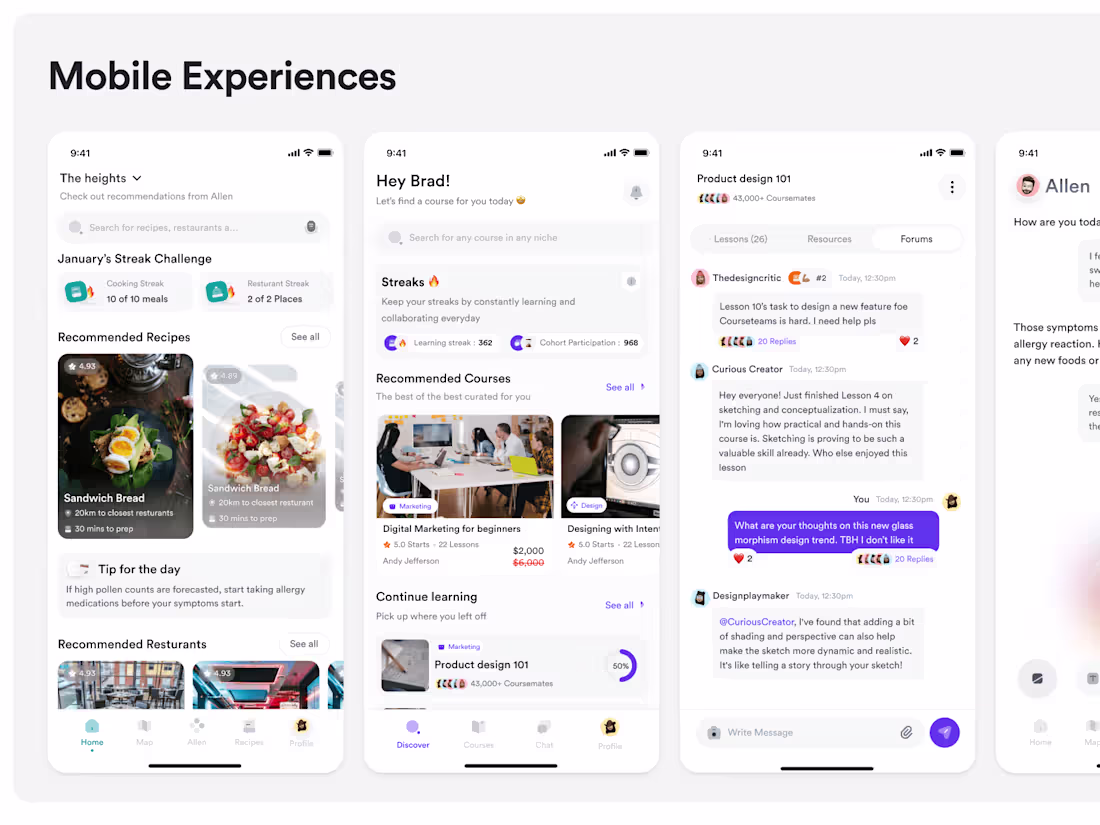 Cover image for Create Mobile App Experiences