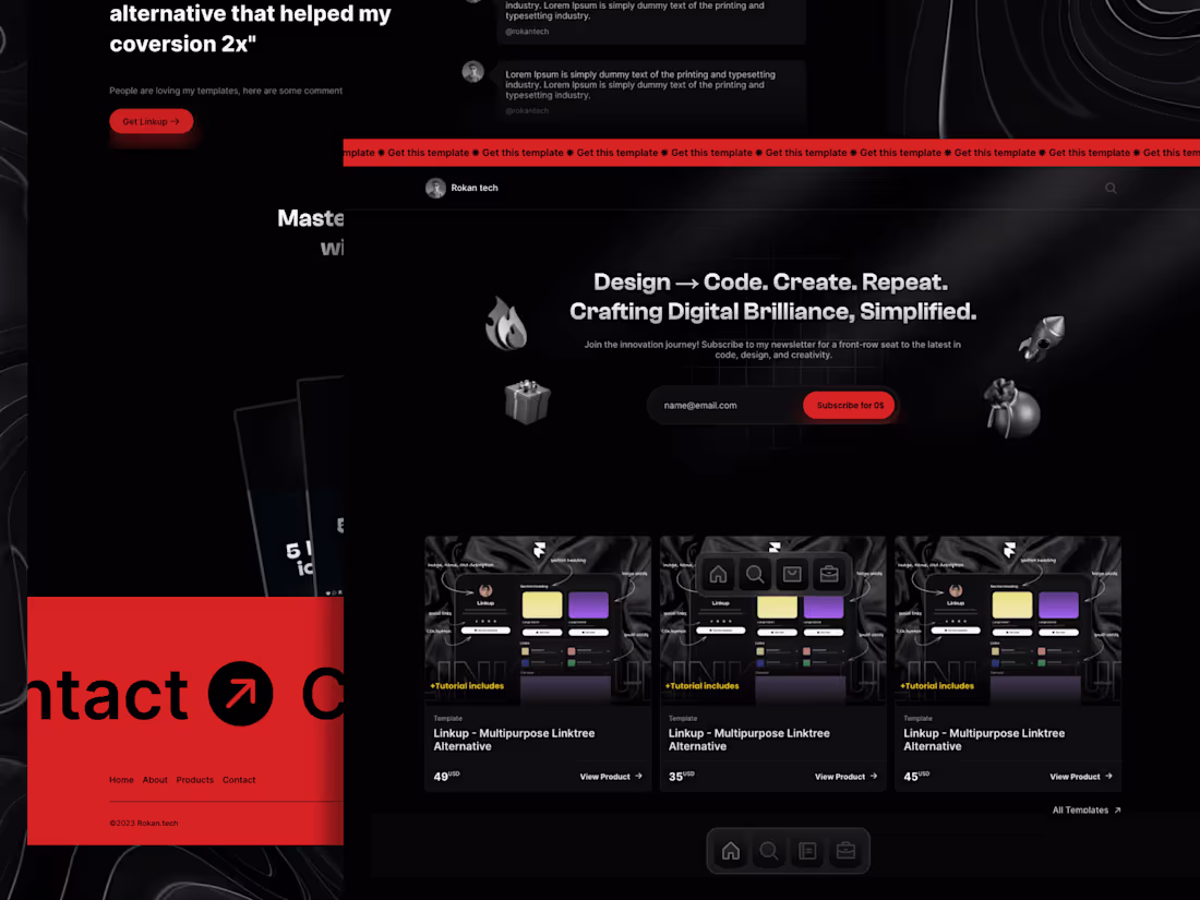 Cover image for CreatorApp — Framer Template