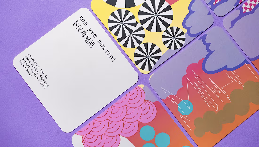 Cover image for Cocktail Menu for Bruce Lee Bar