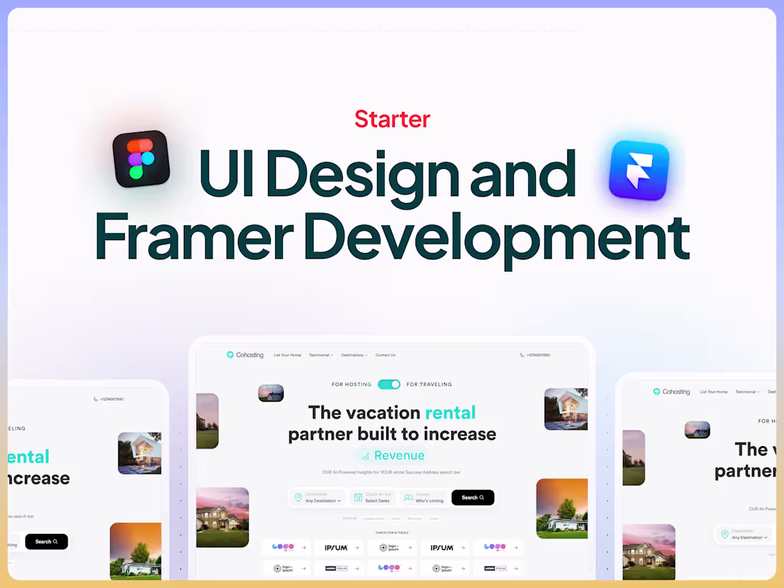 Cover image for Starter — Web Design & Framer Development
