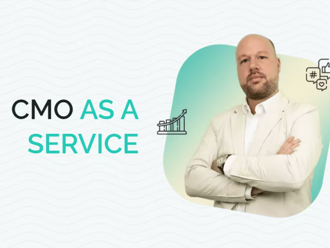 Cover image for CMO As a Service 👑 The Head of Marketing your business needs