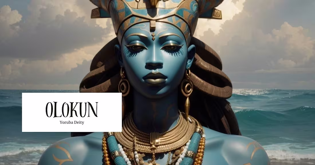 Cover image for Olokun: The Deity of the Deep Sea