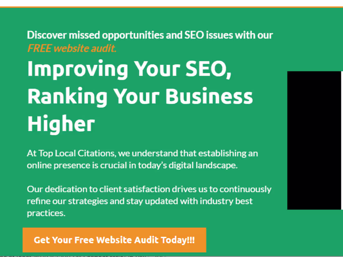 Cover image for Sales Funnel Design For a Local Citation Brand 