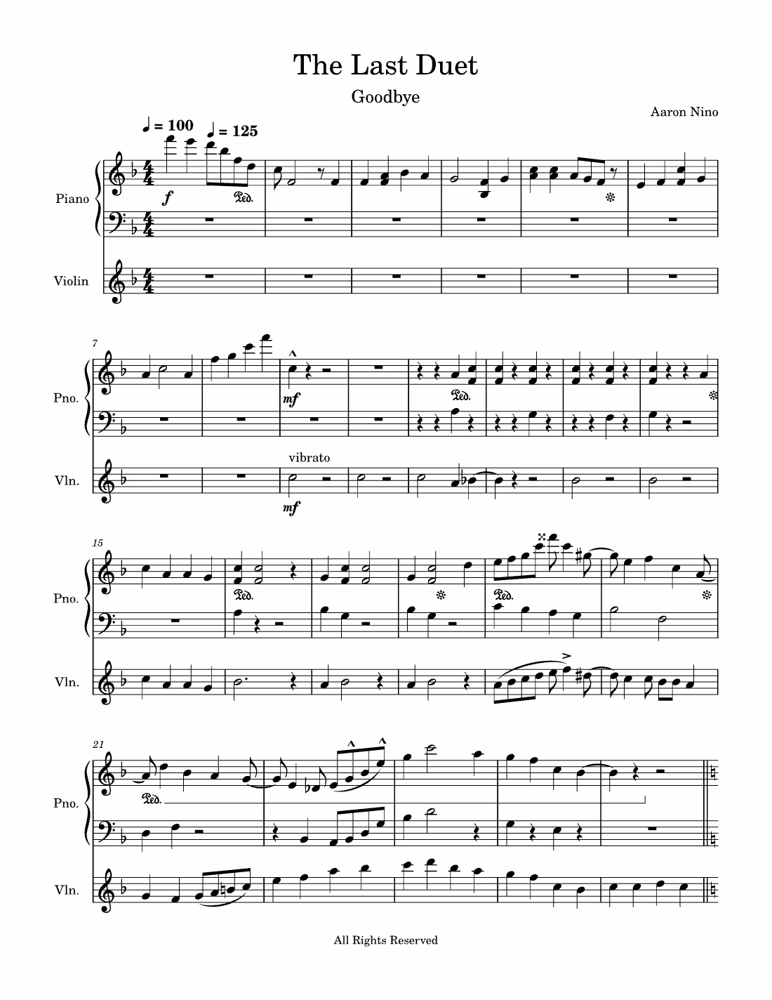 Cover image for The Last Duet