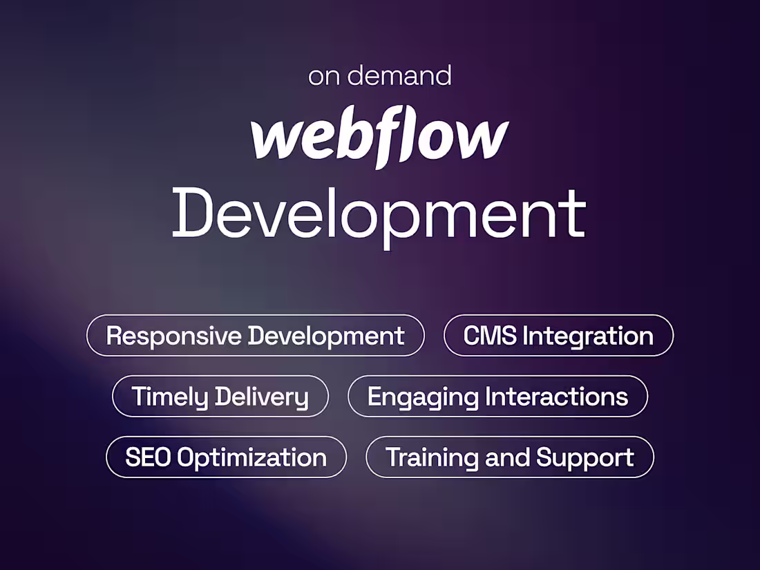 Cover image for Ongoing Webflow Services