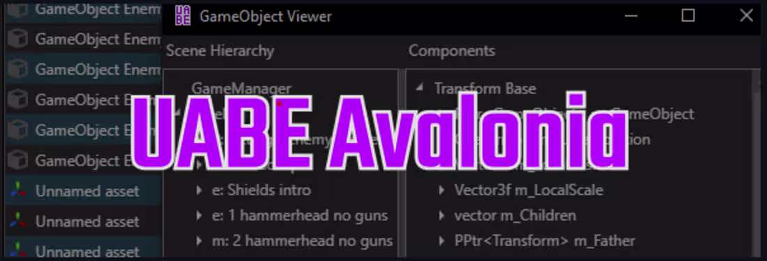 Cover image for UABEA (Unity Asset Bundle Extractor