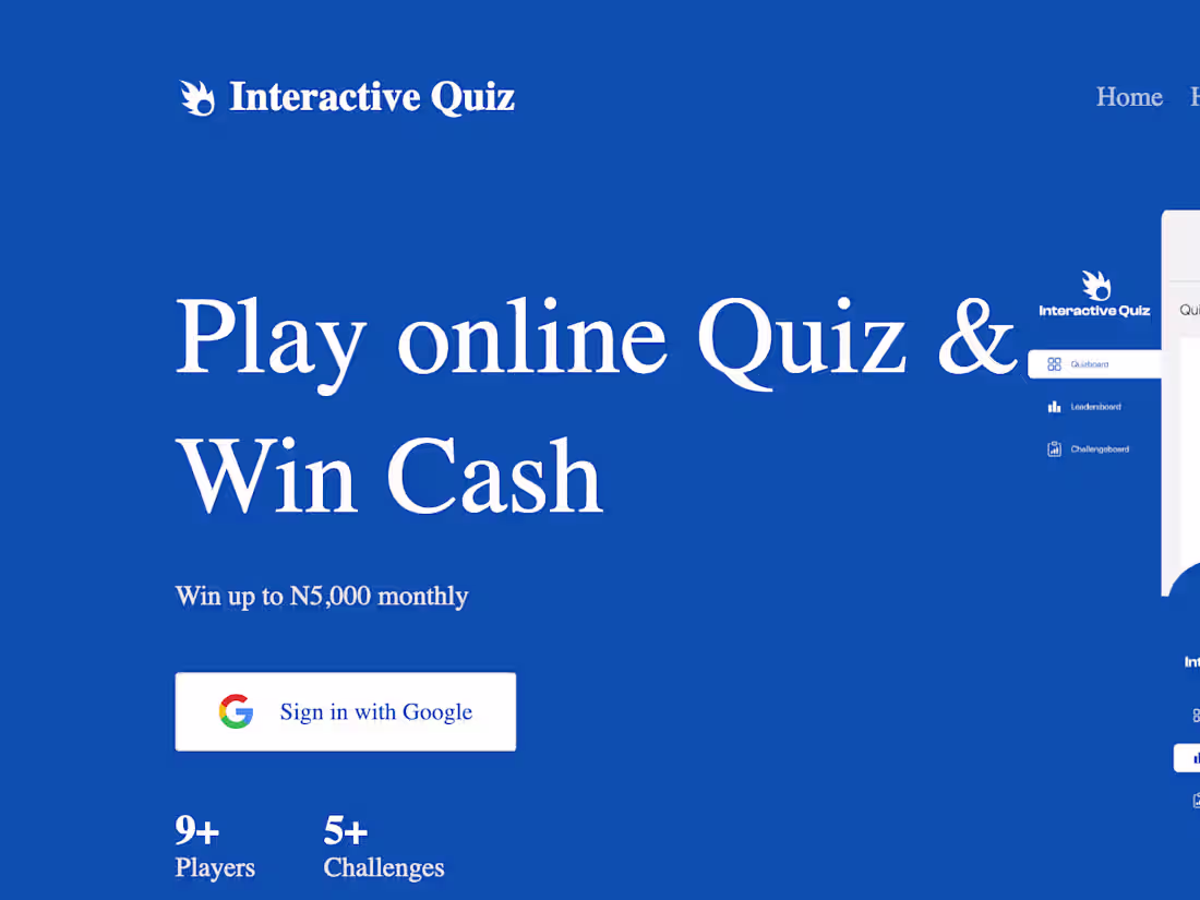 Cover image for Interactive Quiz