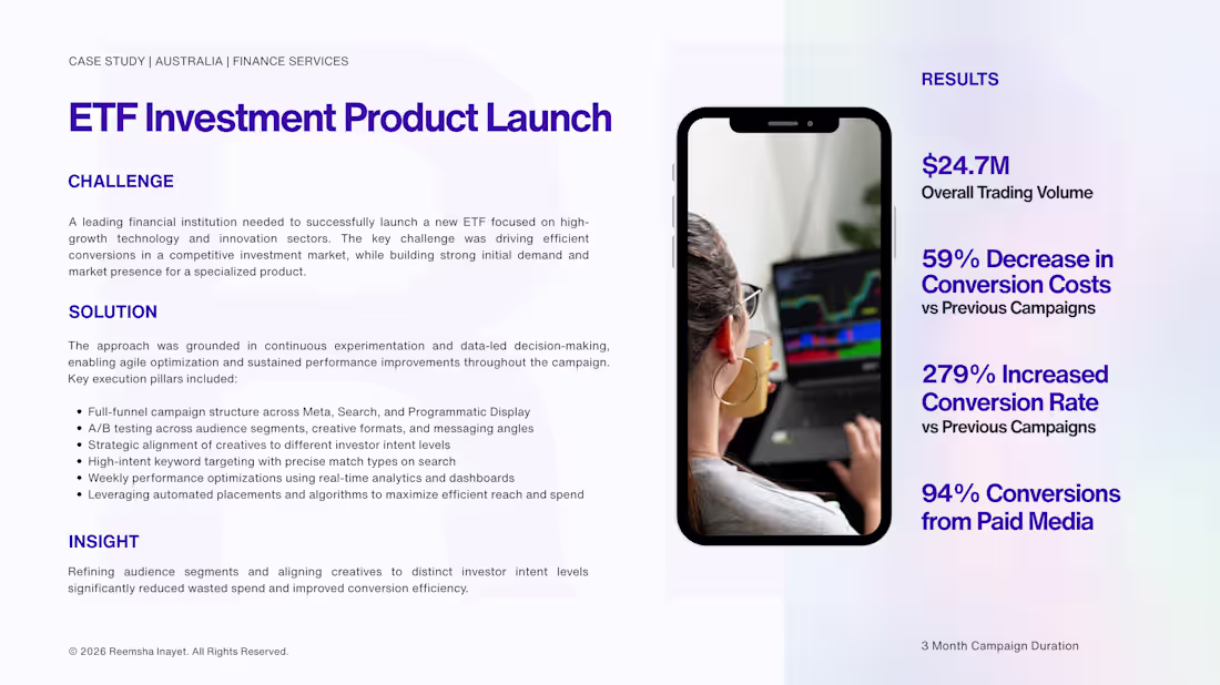 Cover image for A prominent financial institution successfully