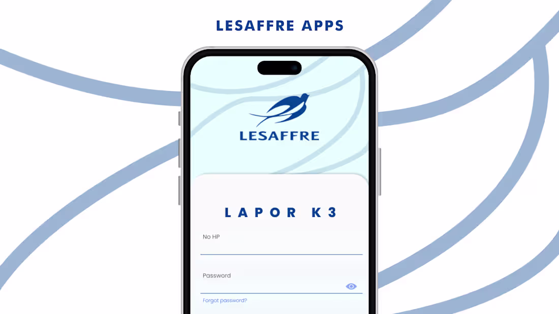 Cover image for Lesaffre Indonesia – Reporting App Design