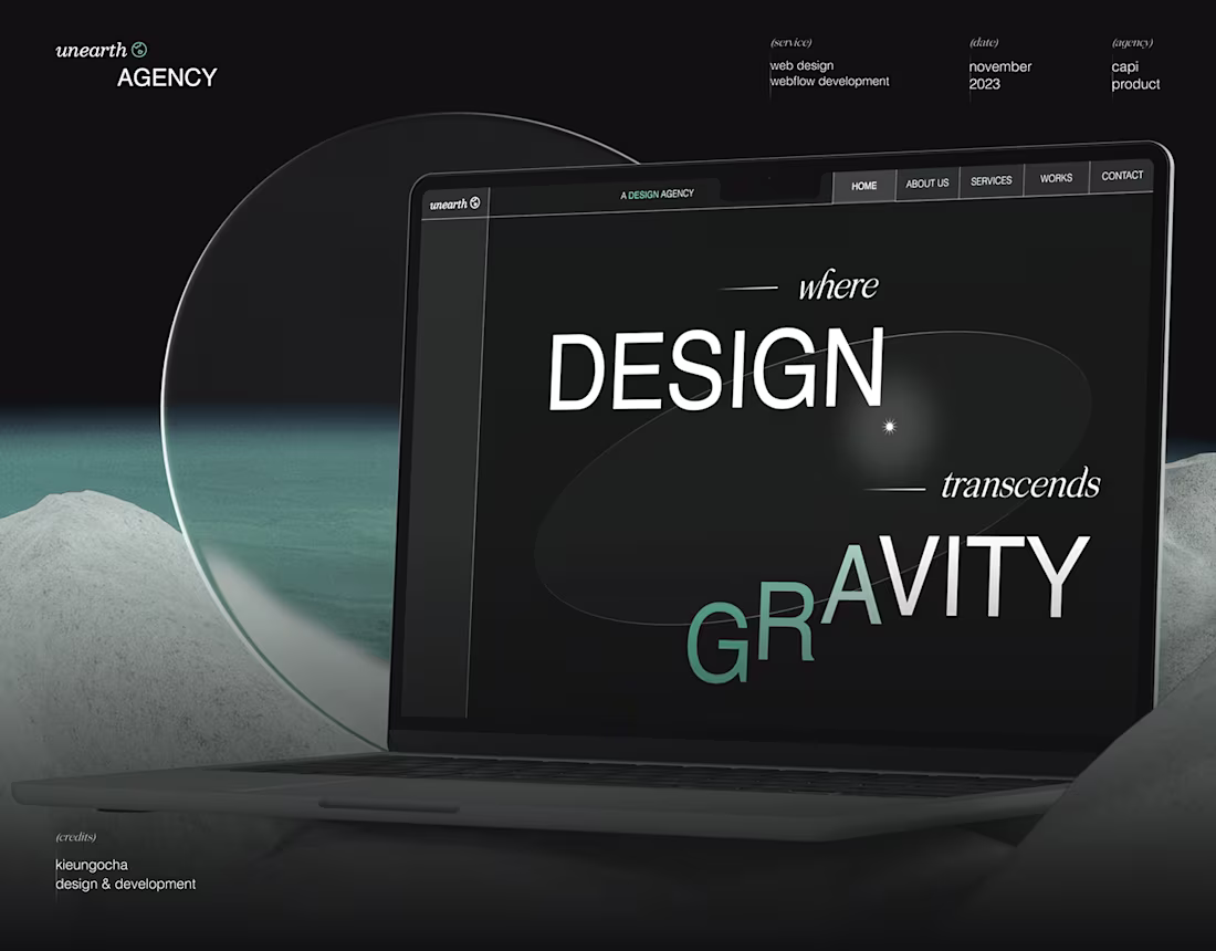 Cover image for unearth Agency | Website Design & Development