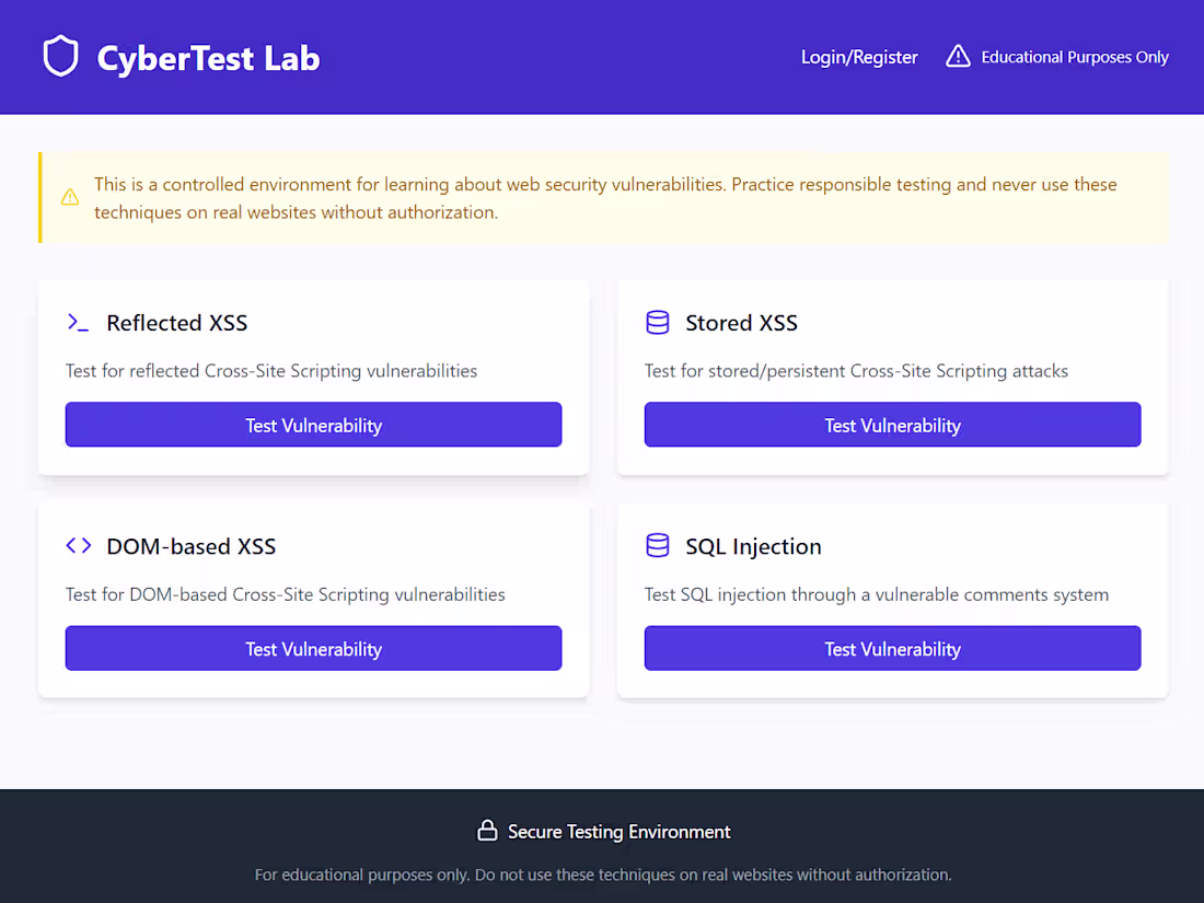 Cover image for GitHub - MohamedMouloudj/Security-lab-website