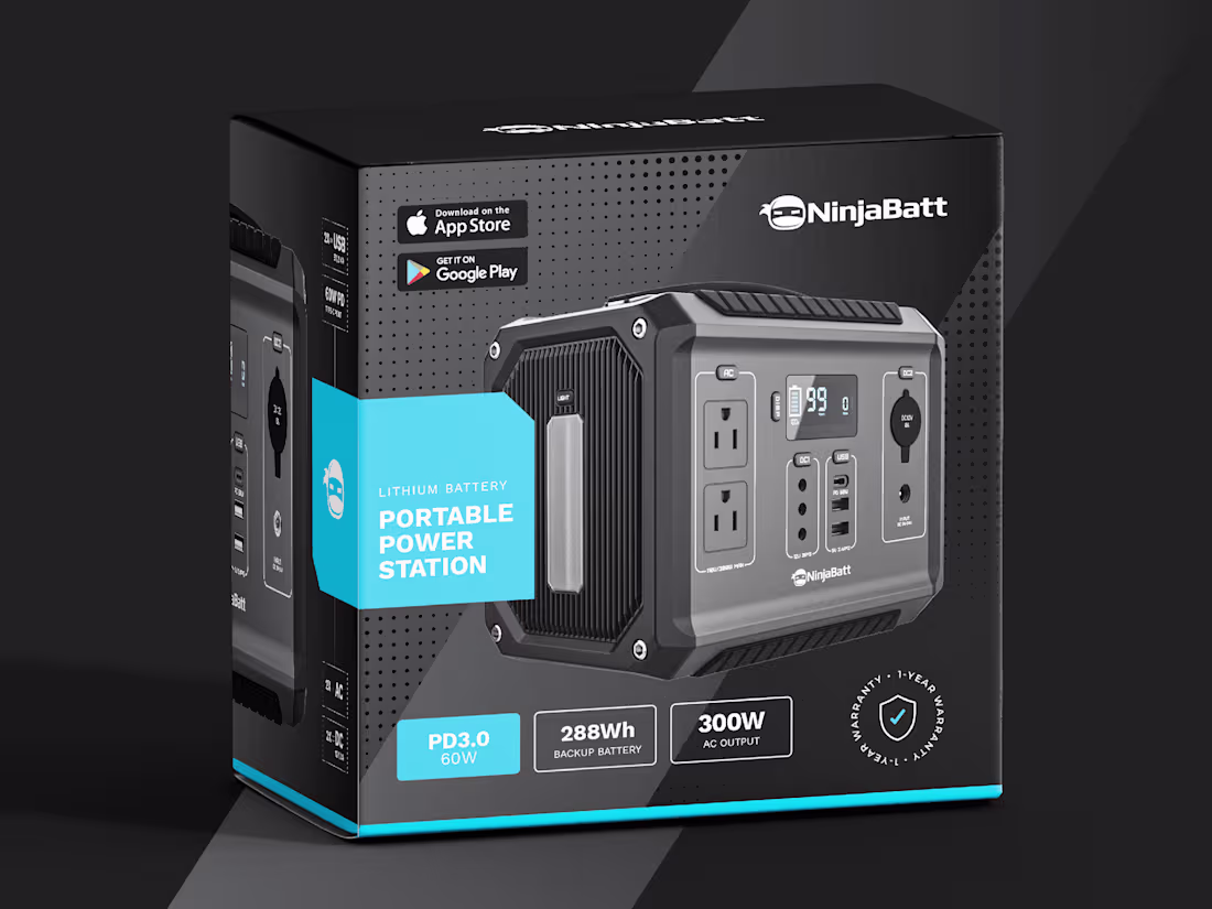 Cover image for NinjaBatt Packaging