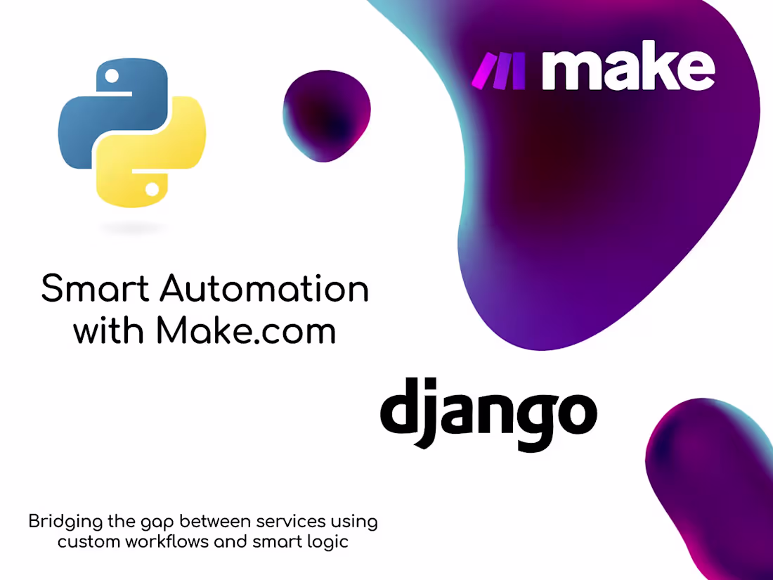 Cover image for Custom Integration Workflow Using Make.com