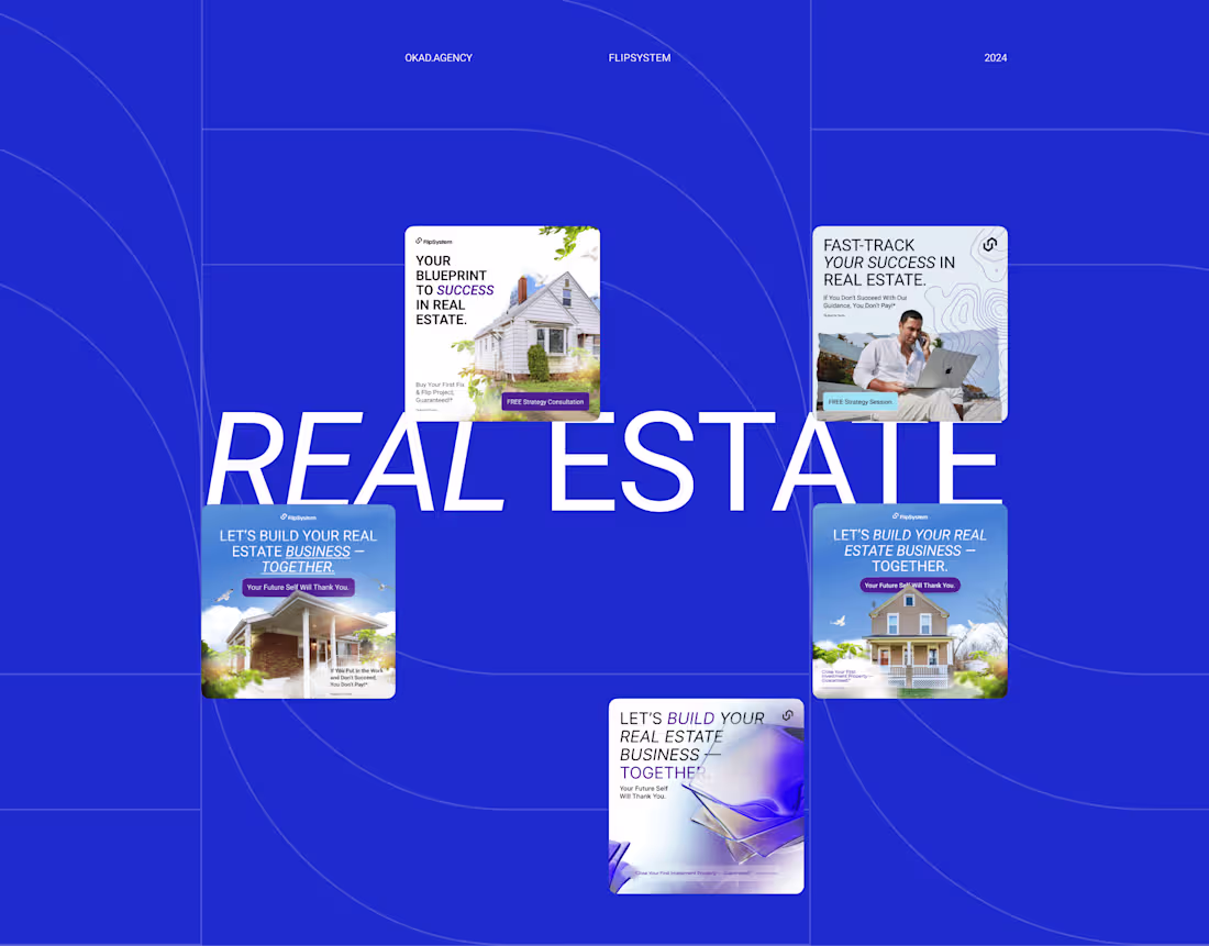 Cover image for Static & Video Creatives for Real Estate CRM